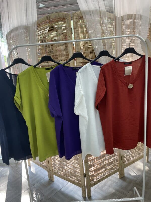 Blusa Botón curvy