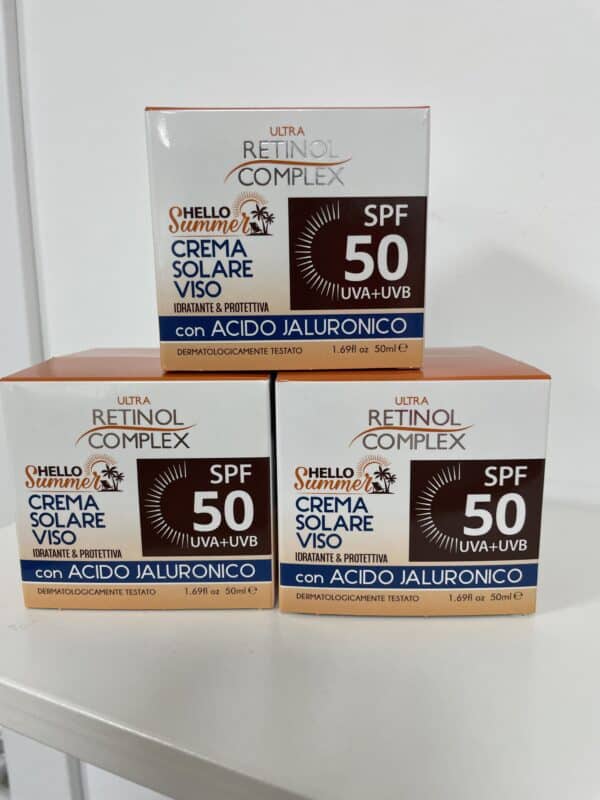 Crema solar facial